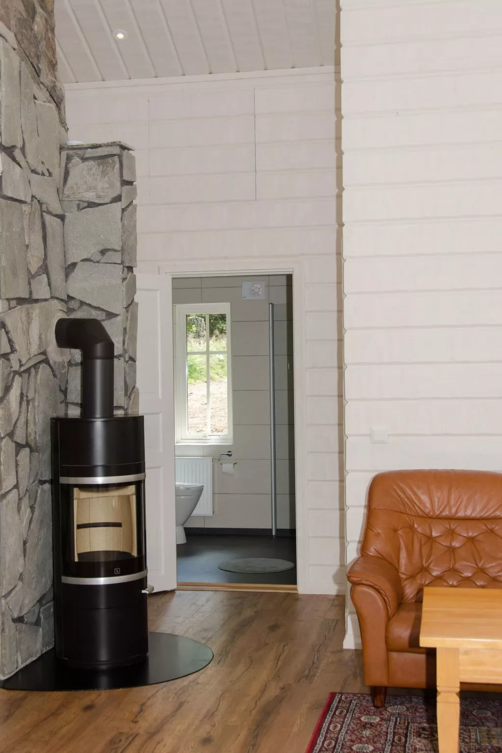 Idyllisches Schwedenhaus mit eigener Sauna - Draußen