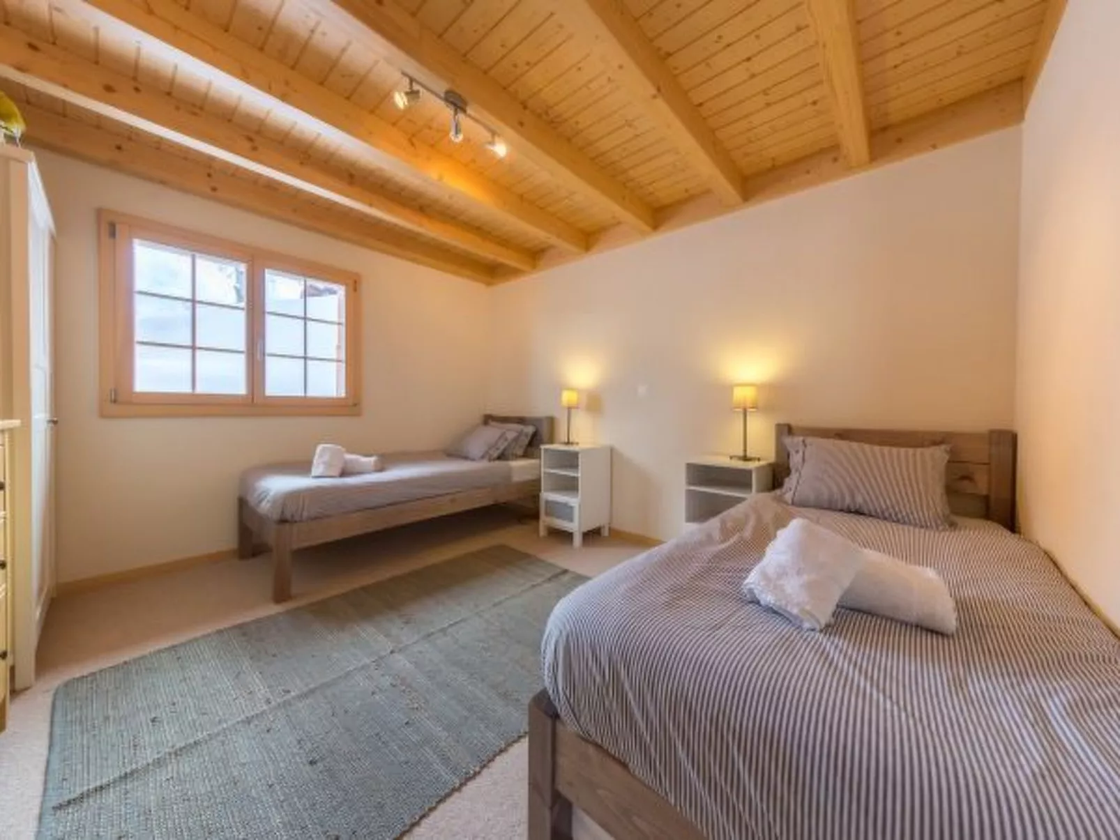 Chalet Nid Blanc wood burning hottub - Drinnen