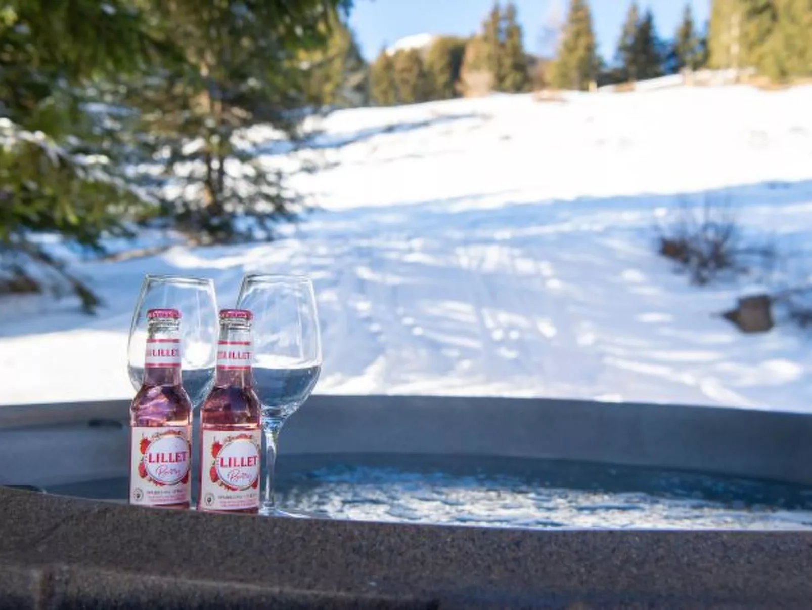 Mit privatem Whirlpool für 4 Personen Casoja Lenzerheide - Dehors