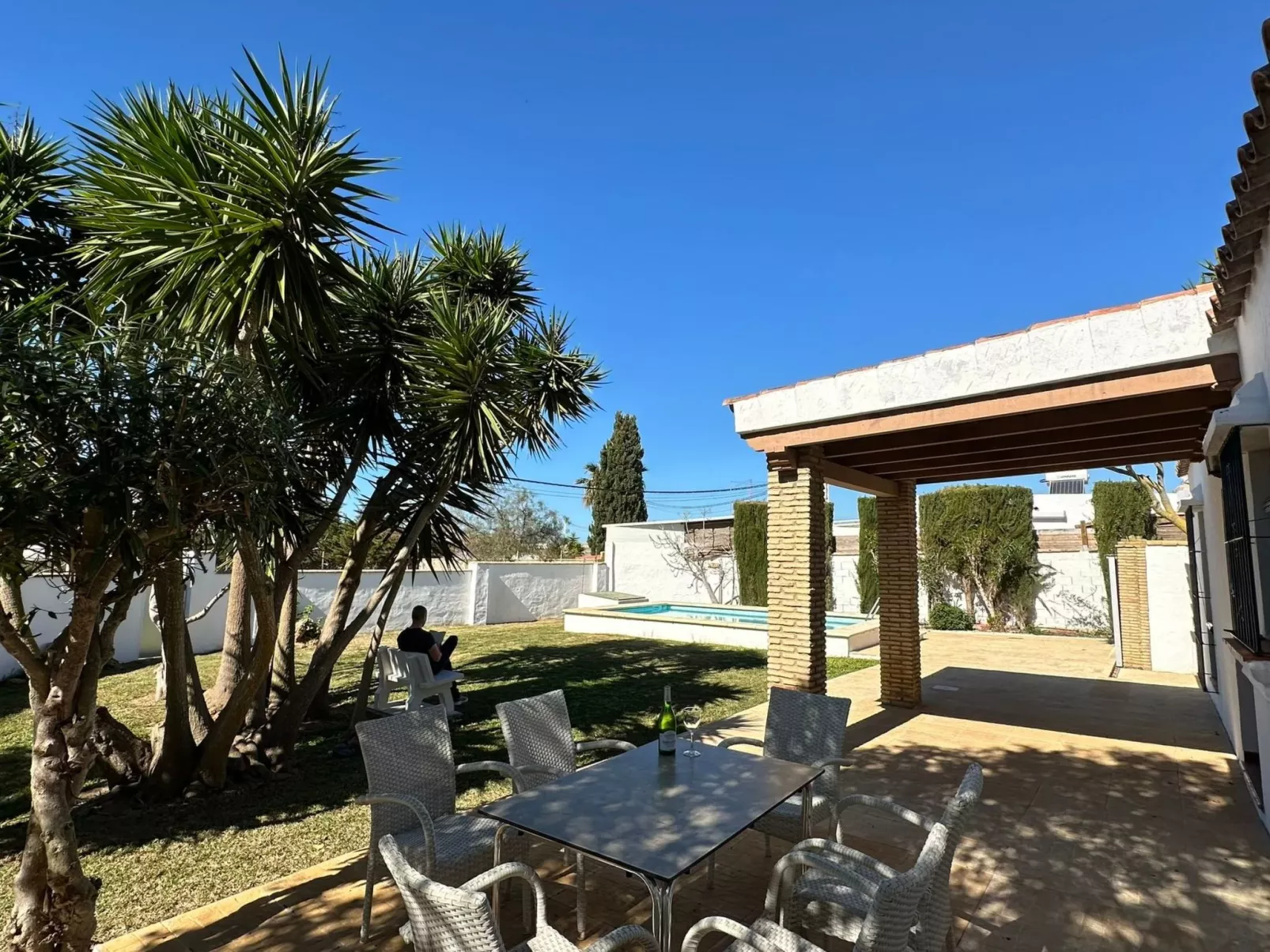 Für 6 Personen in Fuente del Gallo - Dehors