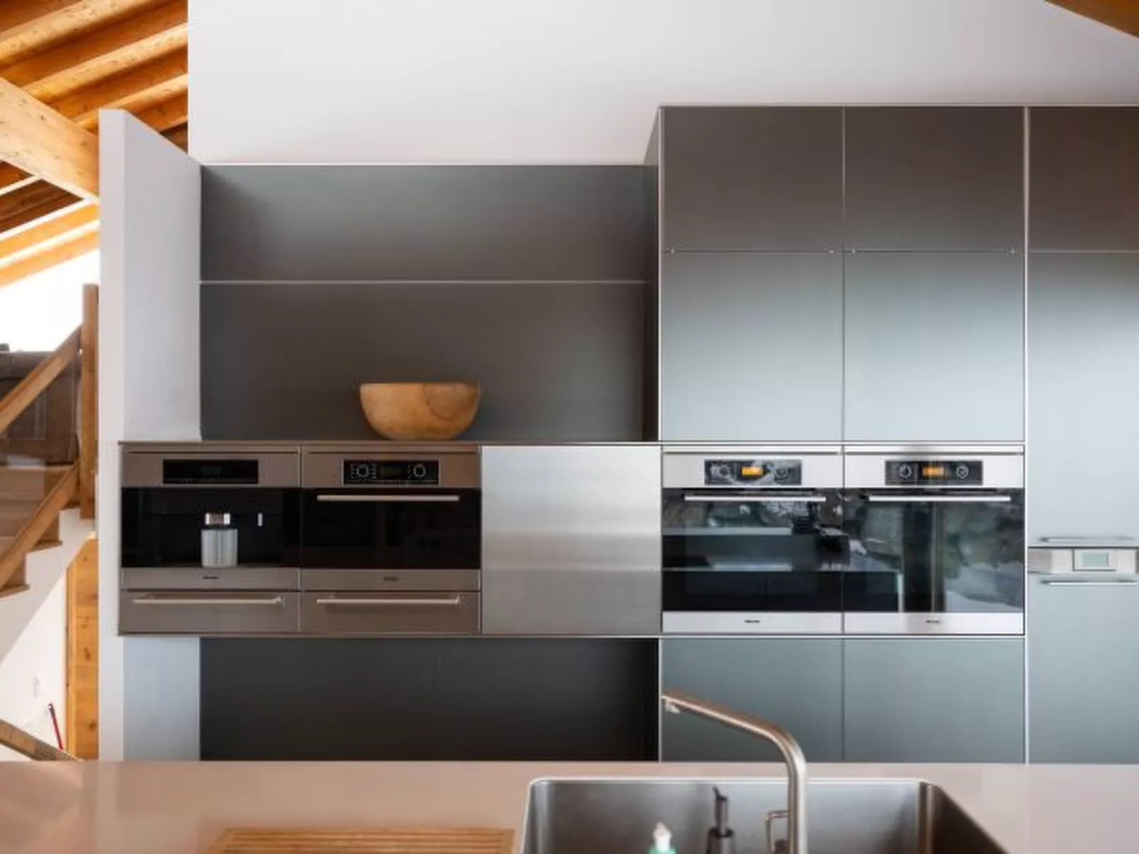 Above the Clouds - spacious chalet with great view - Draußen