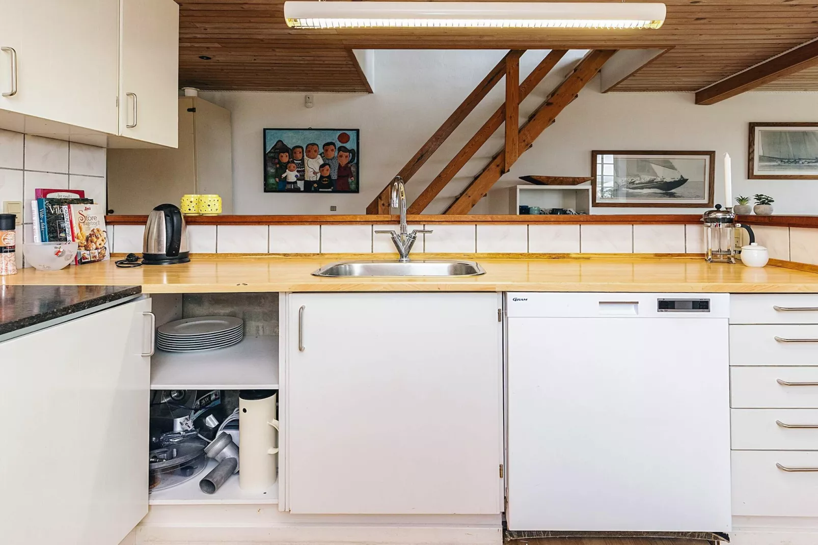 Maison de vacances pour 4 a Assens - Intérieur