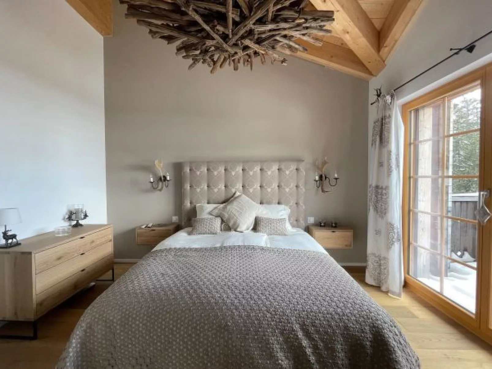 Moderne Ferienwohnung Scalottas Lenzerheide - Drinnen