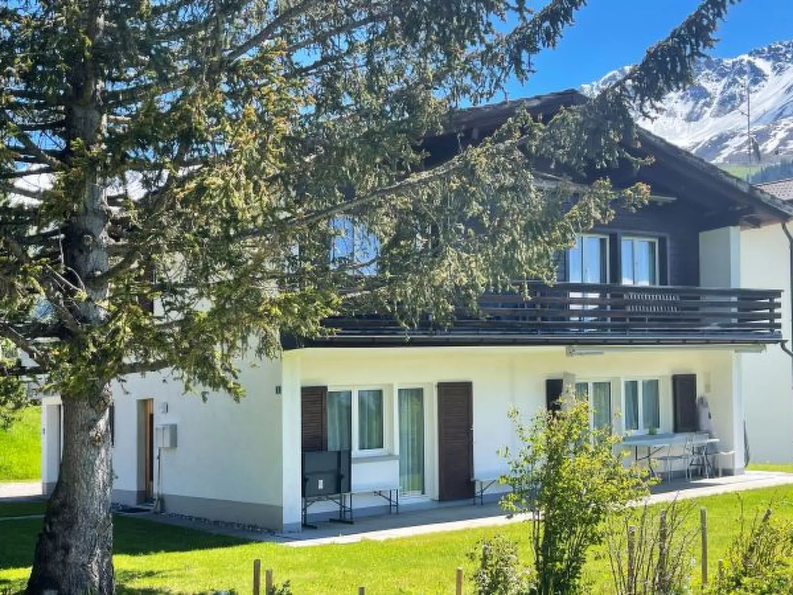 Ski in Ski out Familienunterkunft Chesa Katja Lenzerheide - Dehors