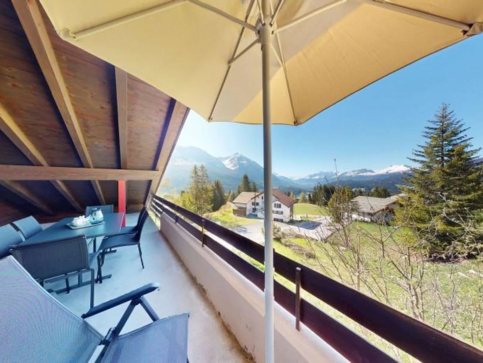 Briza für 6 Personen Haus Barlangia - Lenzerheide - Dehors