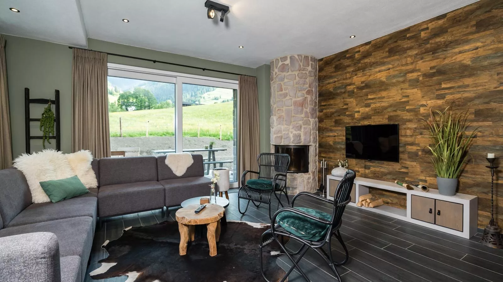 Chalet Schneelöwe XL-Living room