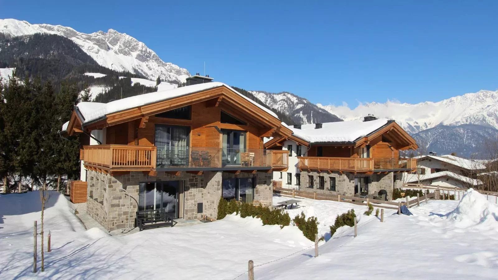 Chalet Schneelöwe L-Exterior winter