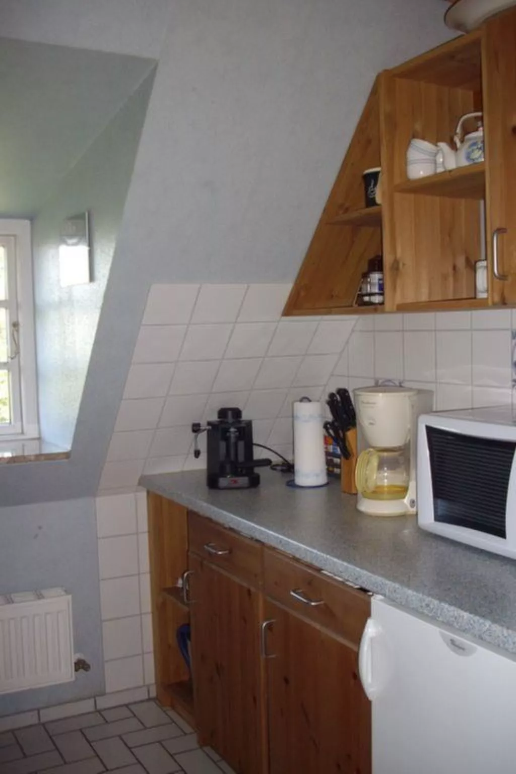 Wohnung in einem reetgedeckten Friesenhaus aus dem Jahr 1860 - Drinnen