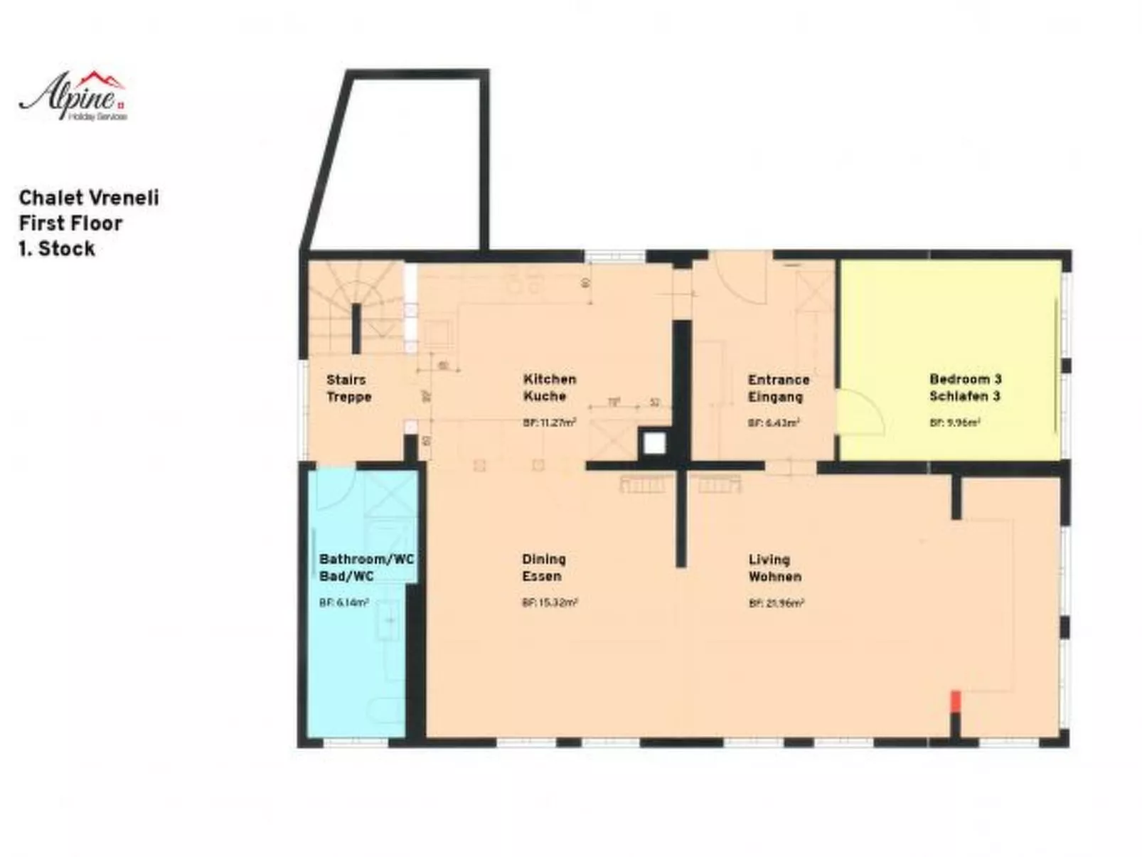 Chalet Vreneli - Inside