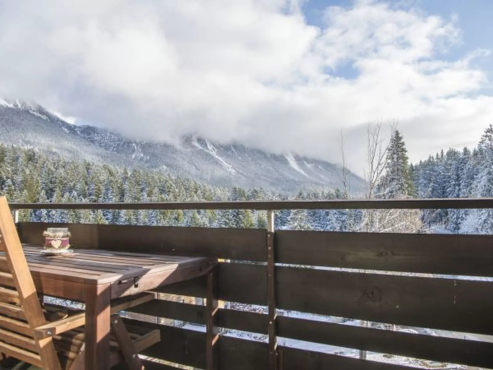 Zentrale 3.5 Zimmer Wohnung Seegarten B- Lenzerheide - Dehors