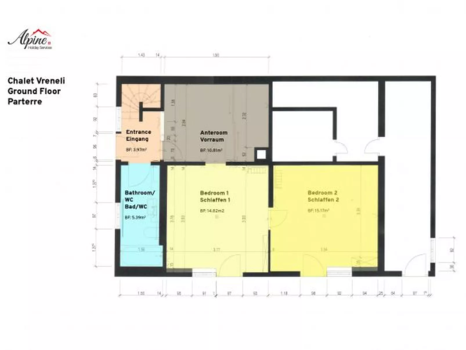 Chalet Vreneli - Inside