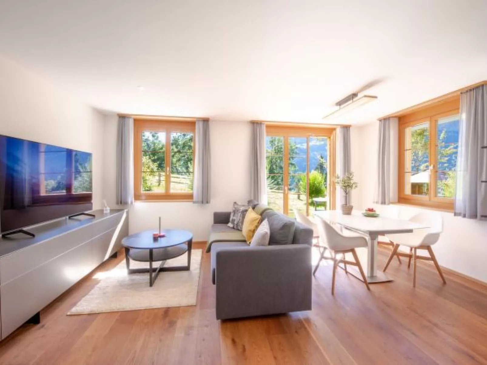 Panoramapark Soleil Bietenhorn Garden Apartment - Drinnen