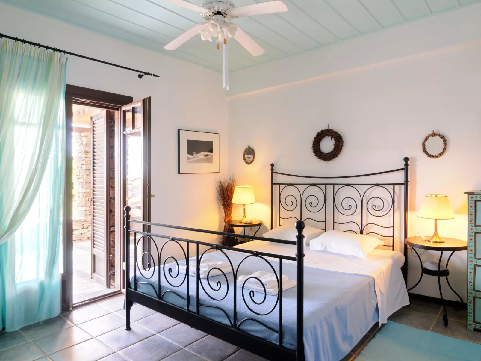 Apartment in Kea mit privatem Balkon und Blick auf den Sonnenuntergang - Image-tags.info