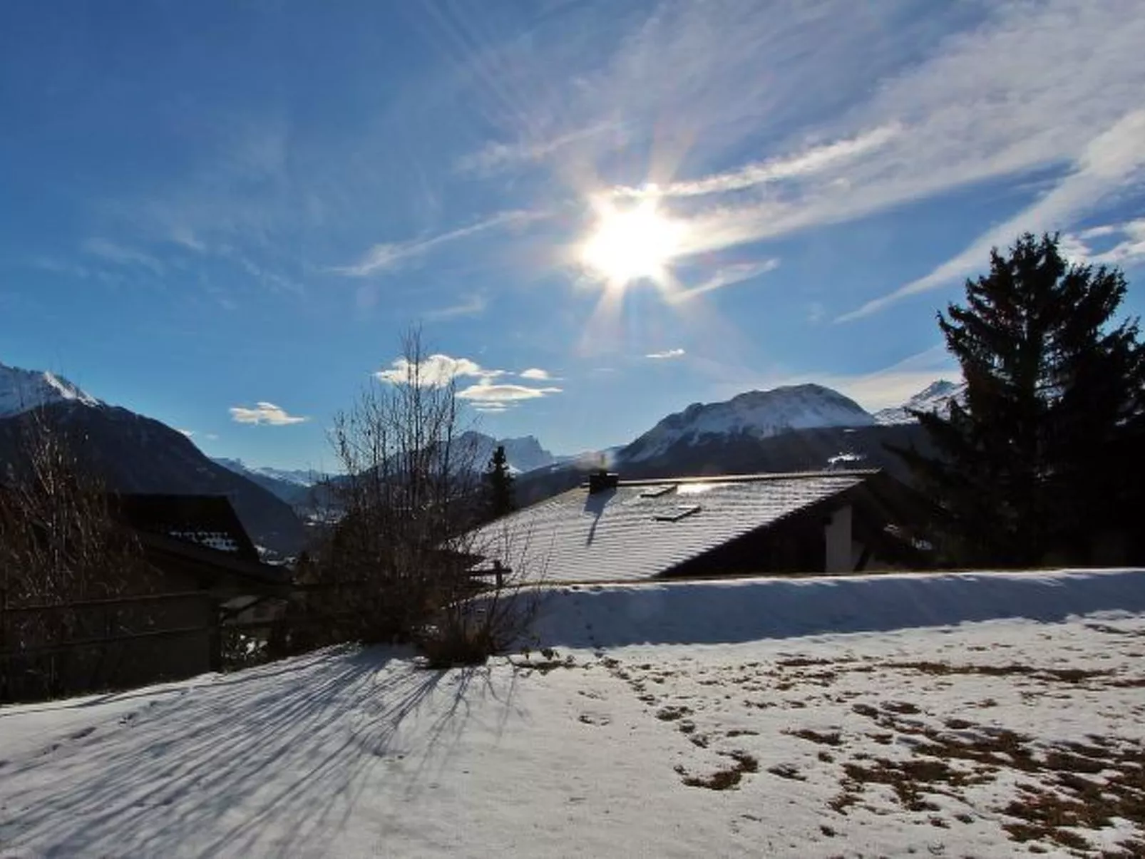 Arnika Family Accommodation in Lantsch-Lenz – For 5 People - Dehors