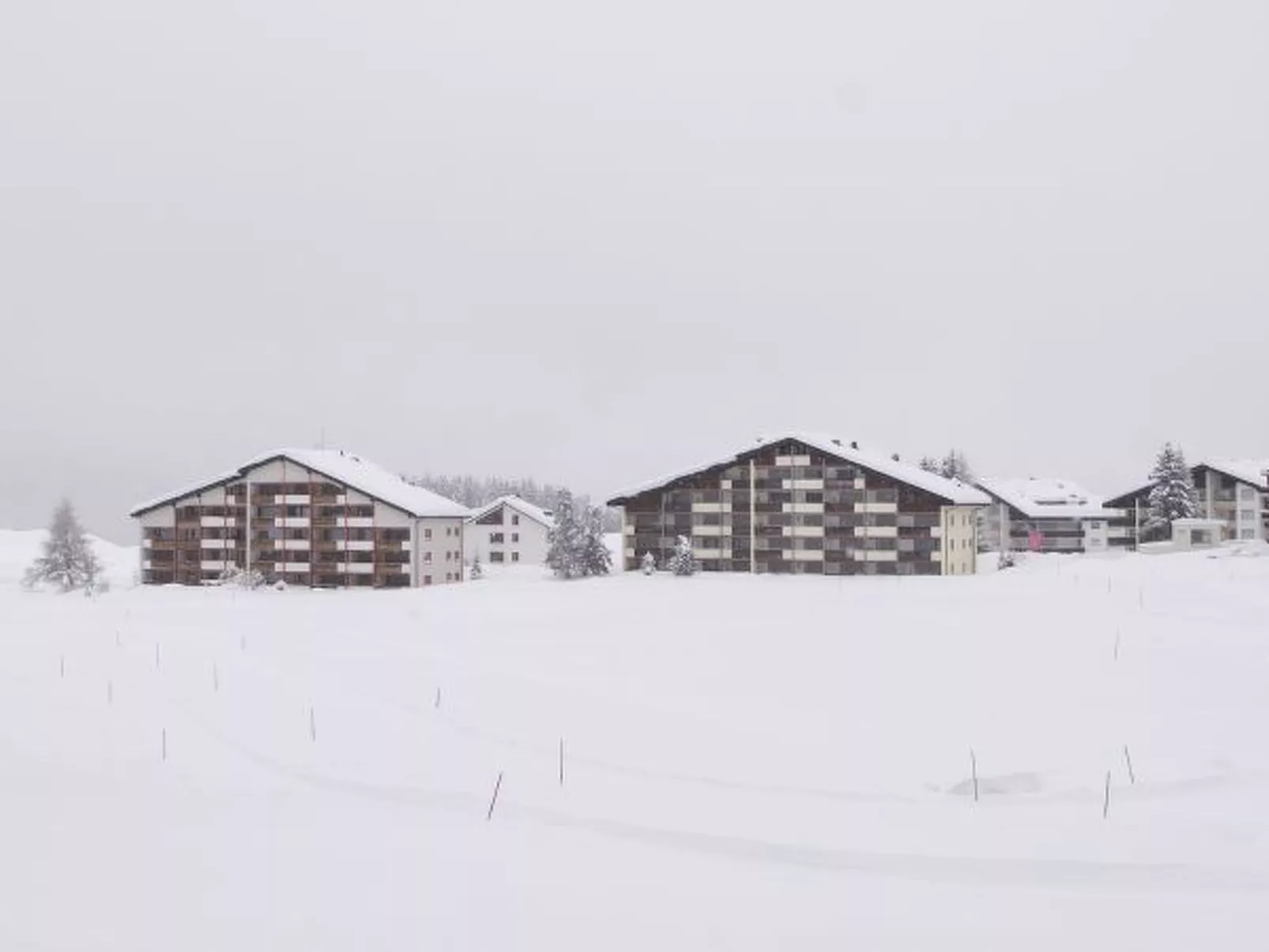 Ski in-Ski out Ferienwohnung Heimberg in Parpan- Lenzerheide - Draußen