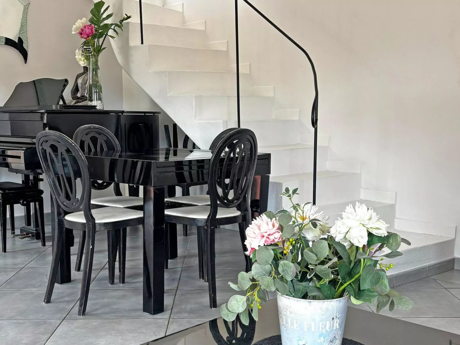 Haus 5 pers - Swimmingpool- Klimaanlage- WiFi - Drinnen