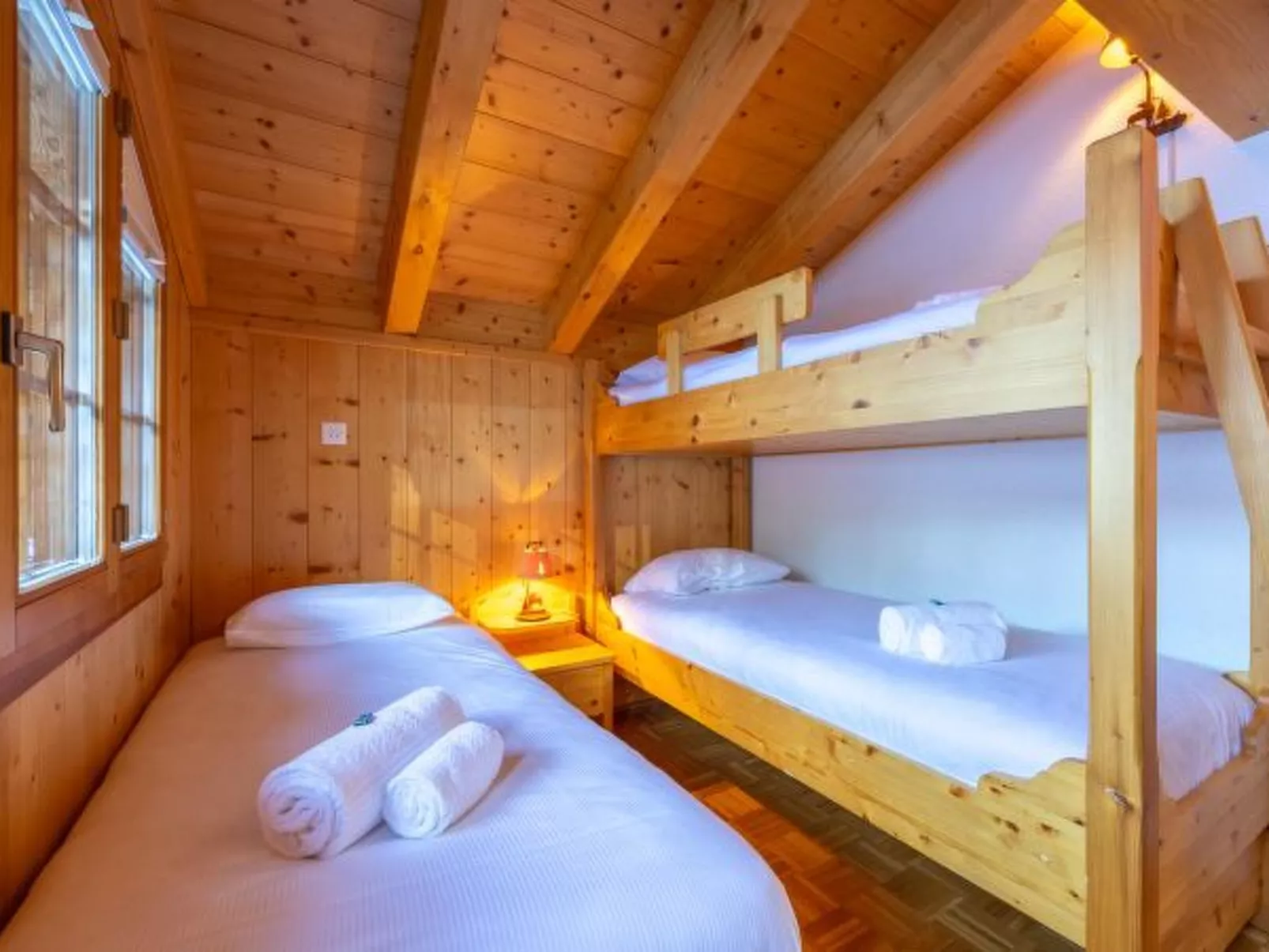 Chalet Vansamis, views & sauna - Drinnen