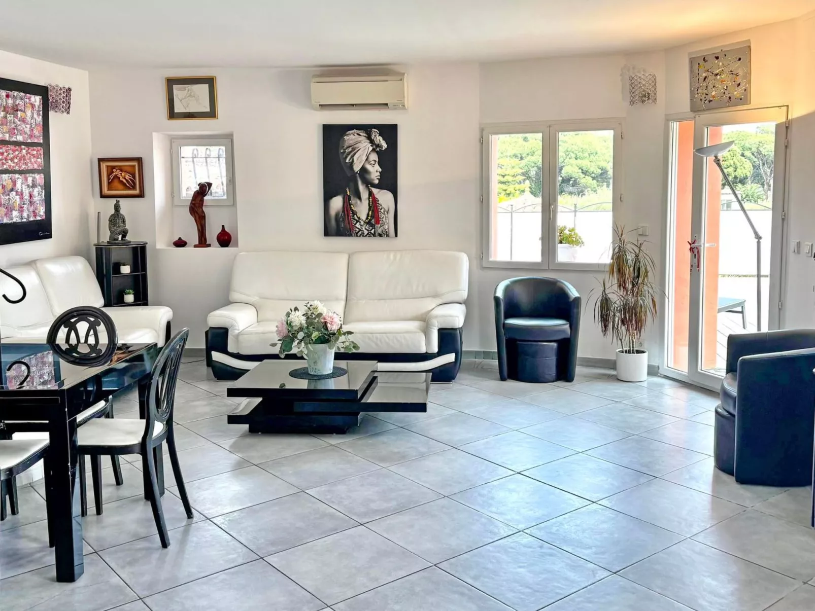 Haus 5 pers - Swimmingpool- Klimaanlage- WiFi - Drinnen