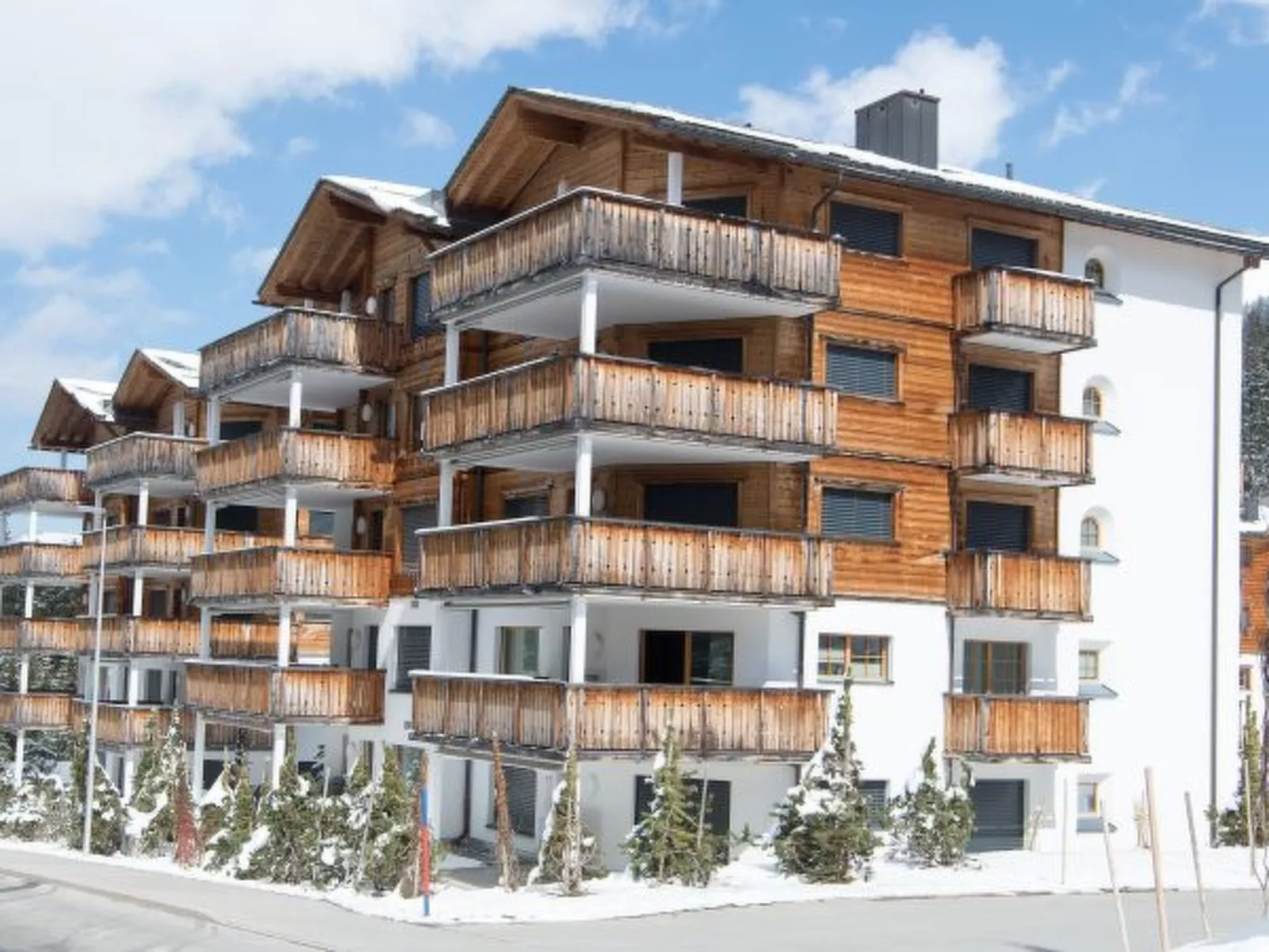 Moderne Ferienwohnung Scalottas Lenzerheide - Draußen