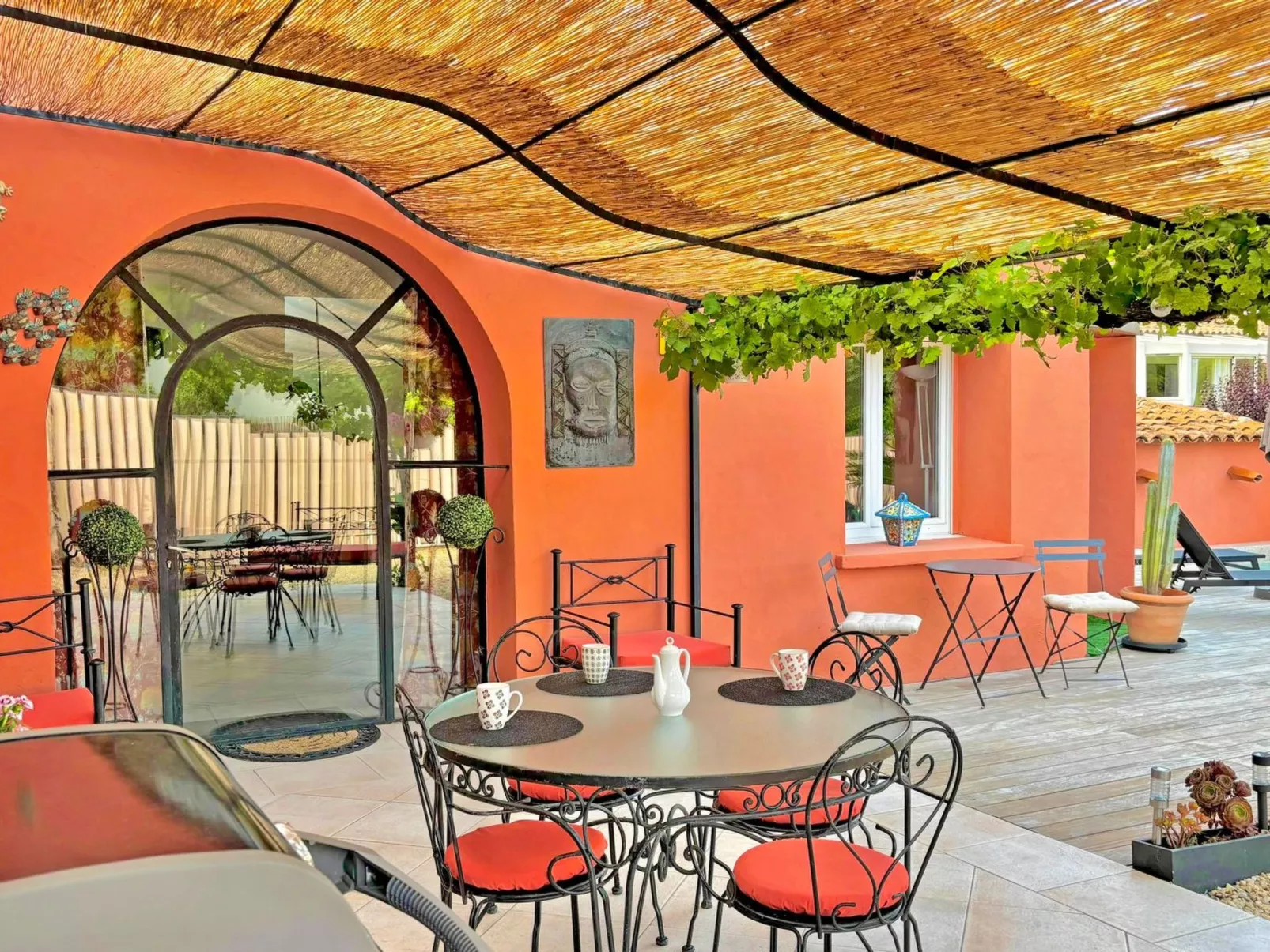 Haus 5 pers - Swimmingpool- Klimaanlage- WiFi - Draußen