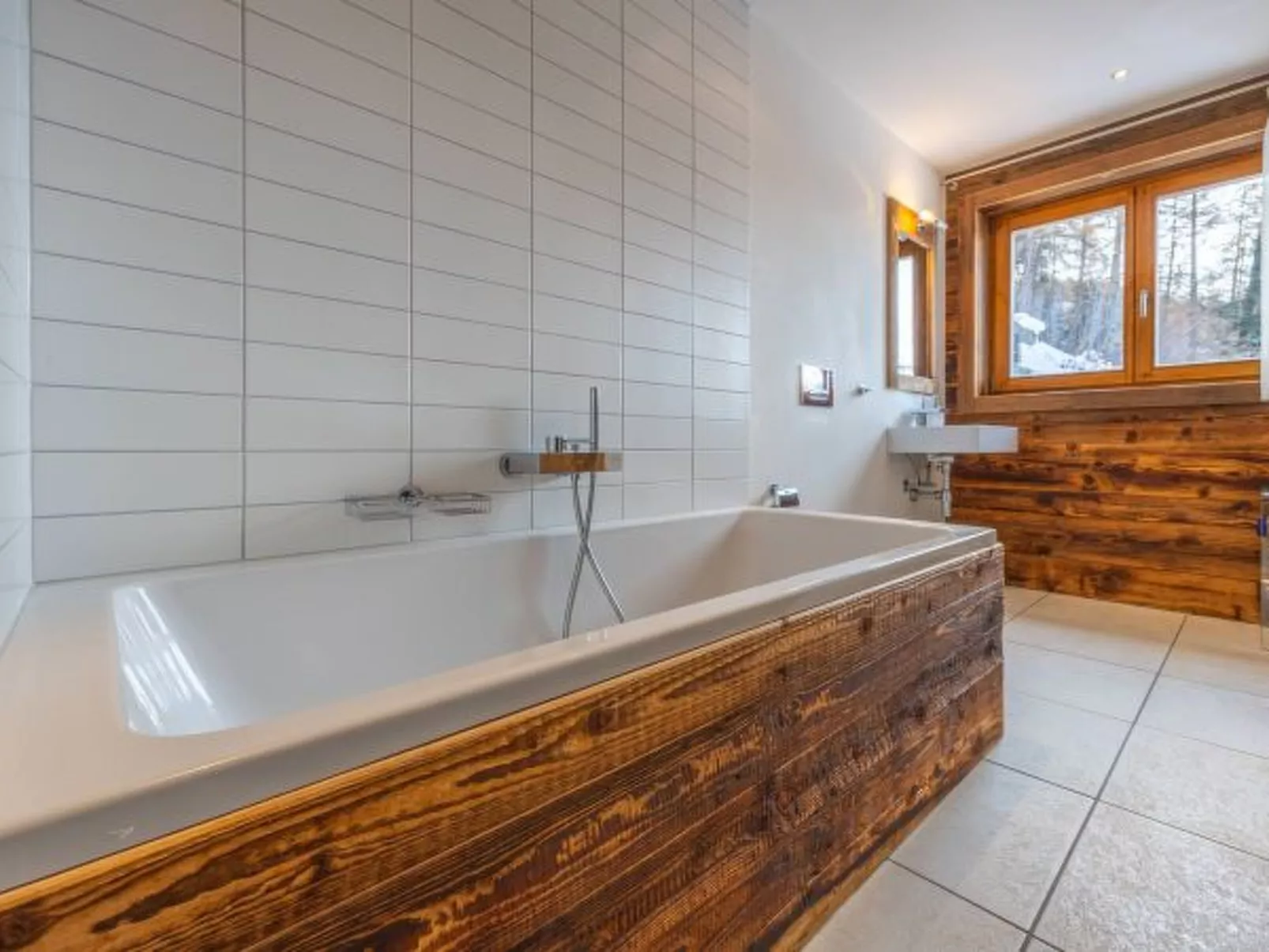 Above the Clouds - spacious chalet with great view - Drinnen