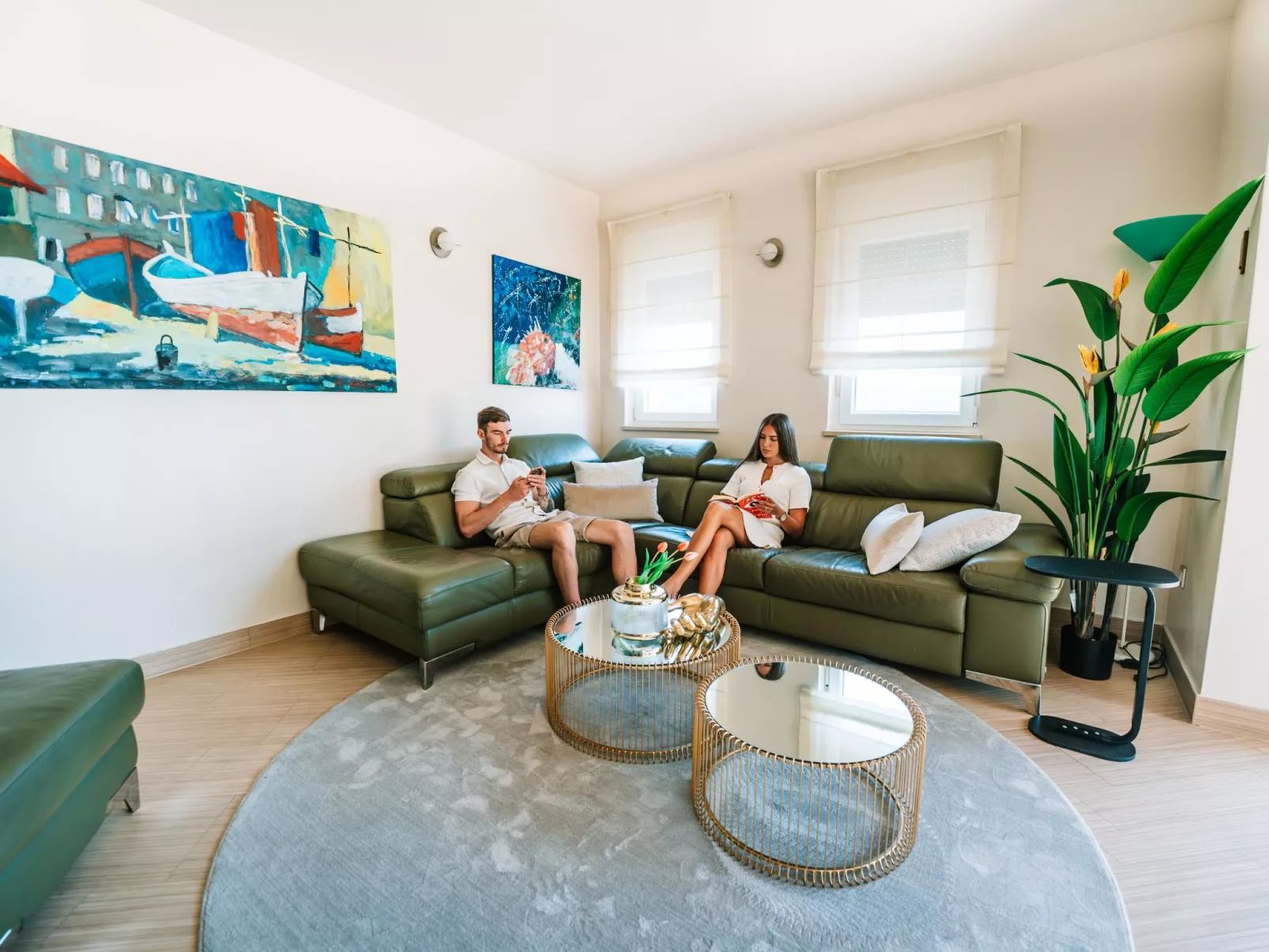 Großzügiges, modernes Apartment mit Terrasse und Meerblick - Image-tags.info