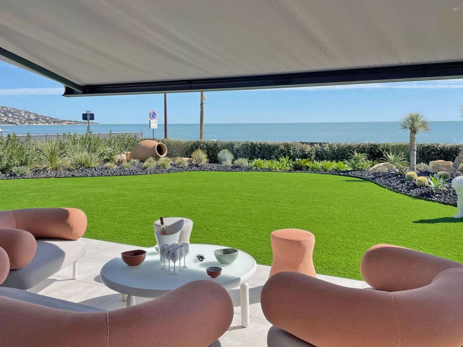 Wohnung T4 - 6 Personen - Meerblick - Klimaanlage - Wifi - Direkt am Strand - S - Dedans