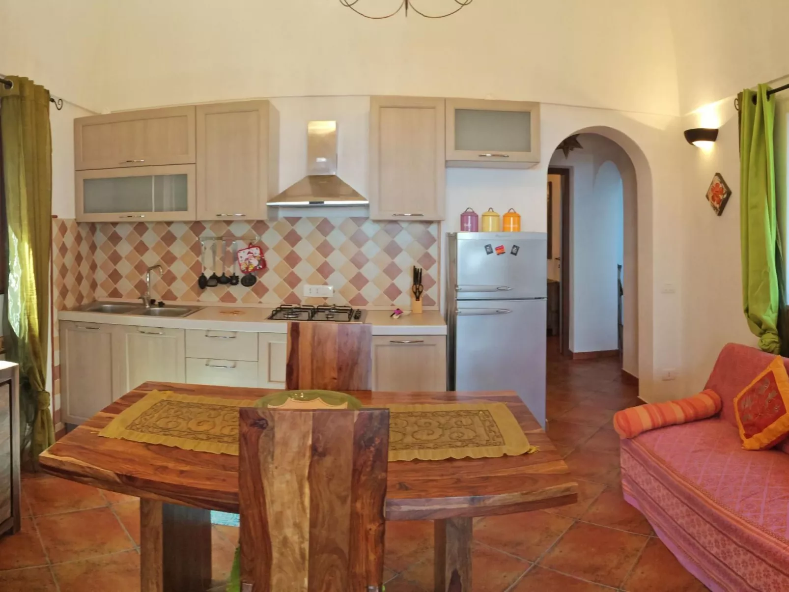 Dammuso mit Terrasse und Meerblick - Inside