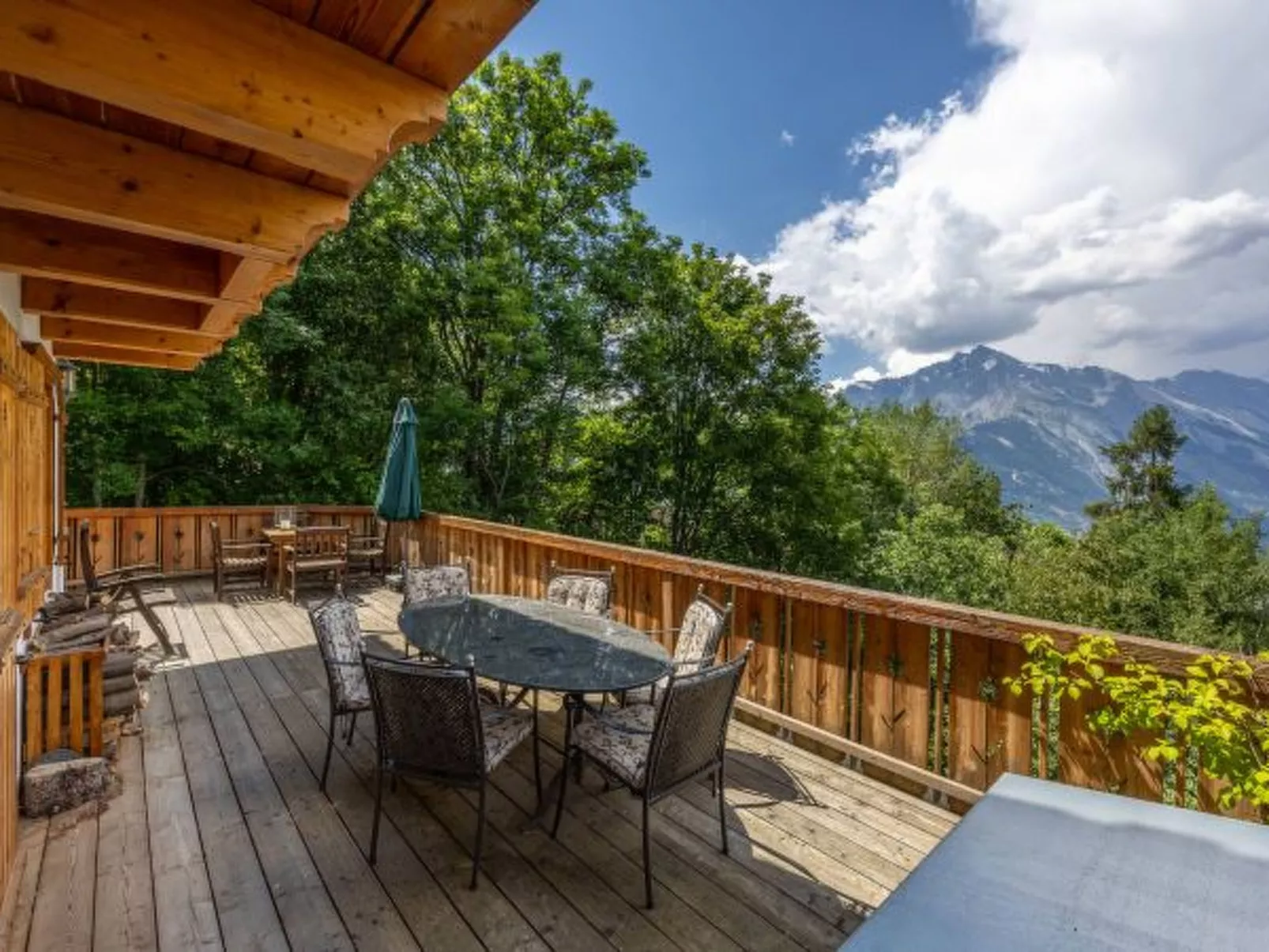 Chalet La Vue - hammam, pet friendly, amazing view - Draußen
