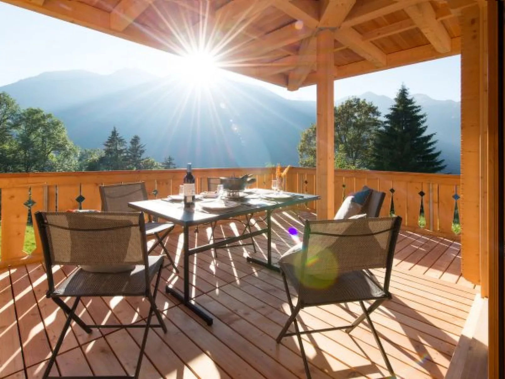 Panoramapark Soleil Alpenaster - Draußen