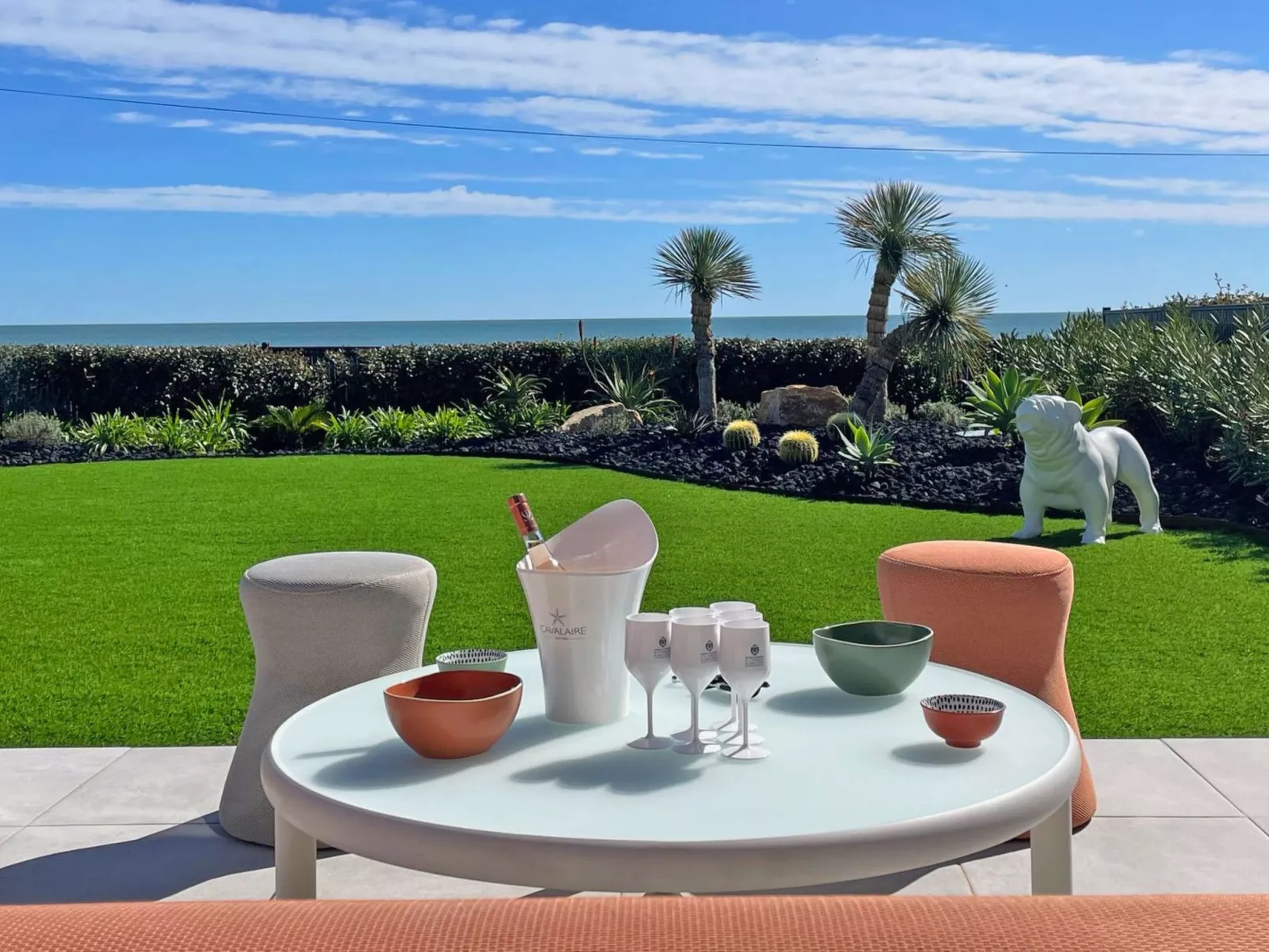 Wohnung T4 - 6 Personen - Meerblick - Klimaanlage - Wifi - Direkt am Strand - S - Dedans