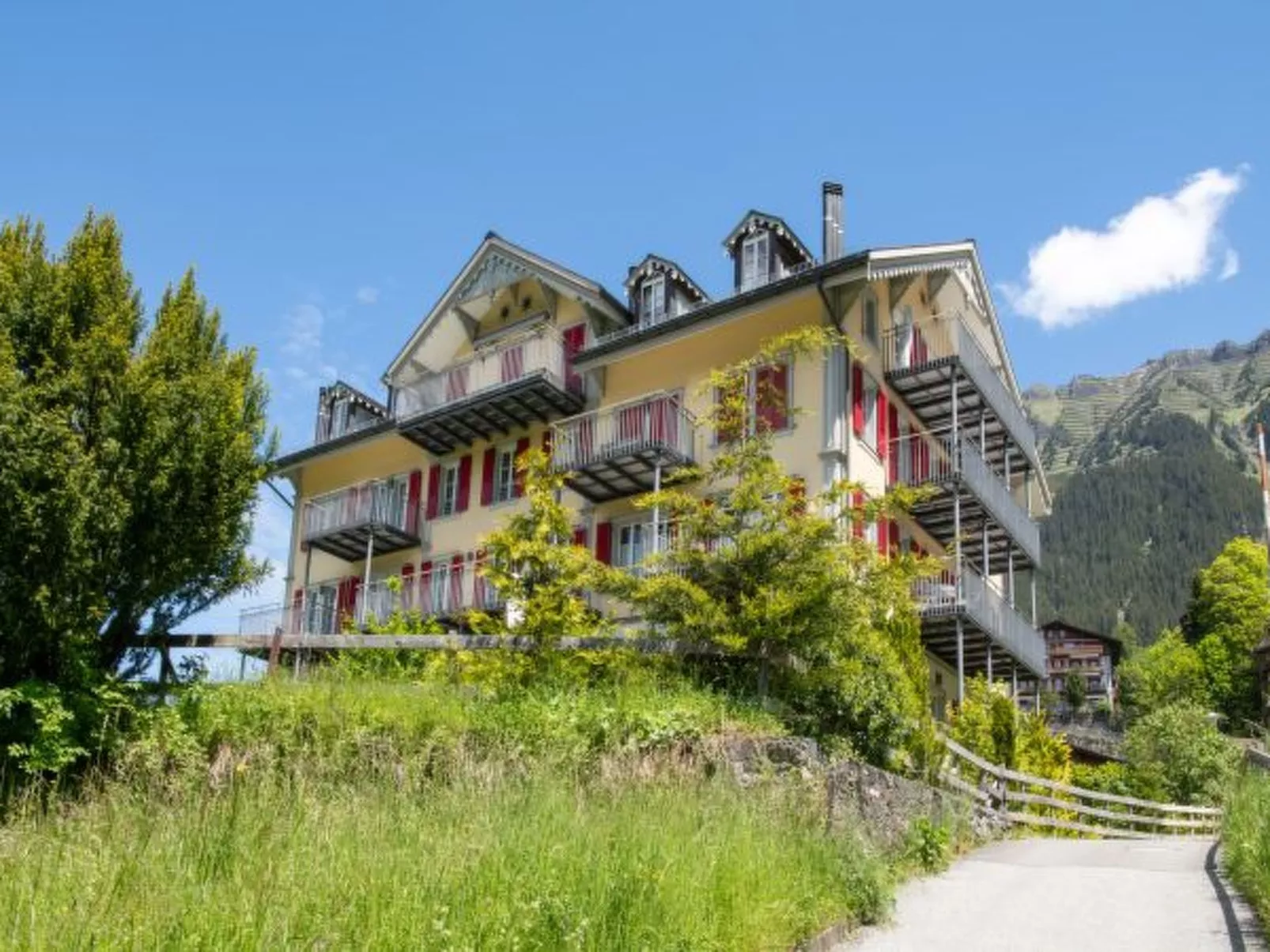 Chalet Mittaghorn Apt. 5 - Draußen