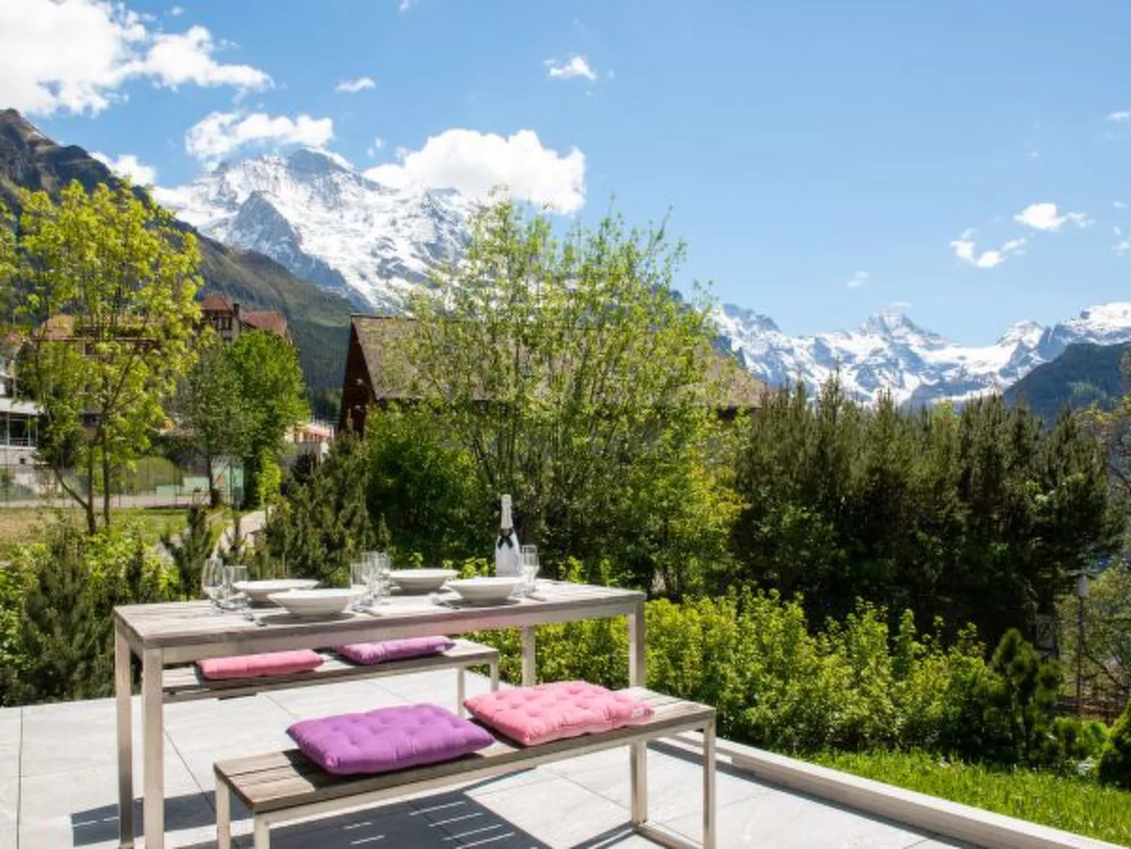 Chalet Arven - Draußen