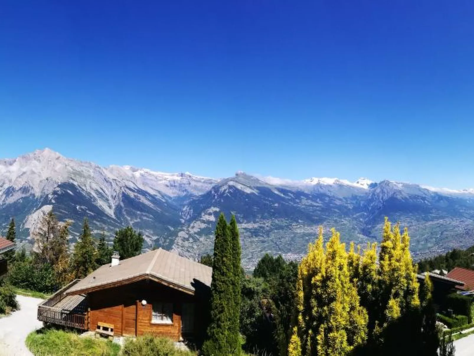 Chalet Belle Poncke Nendaz 4 Vallées - Draußen