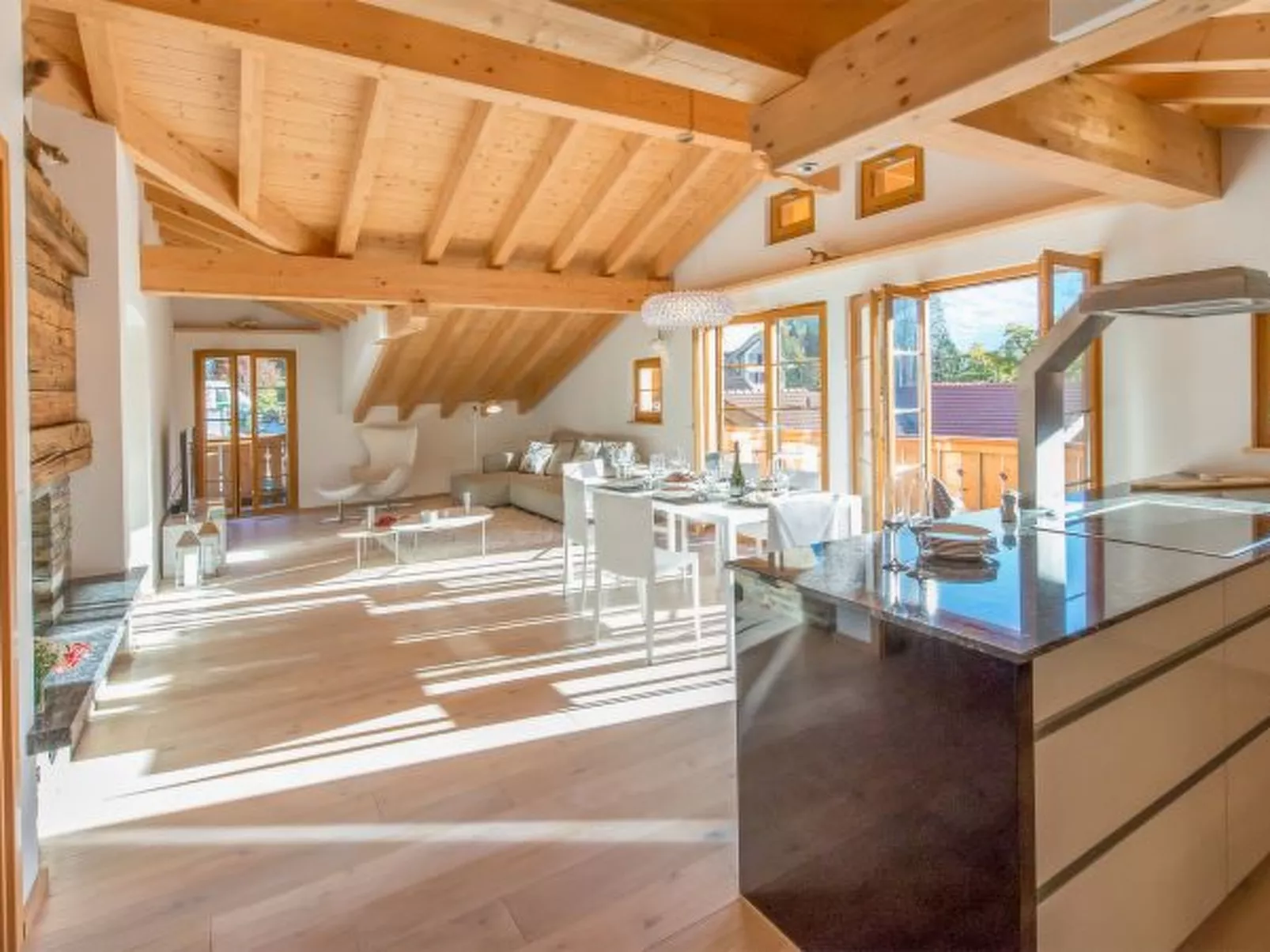 Panoramapark Soleil Doldenhorn Penthouse - Drinnen