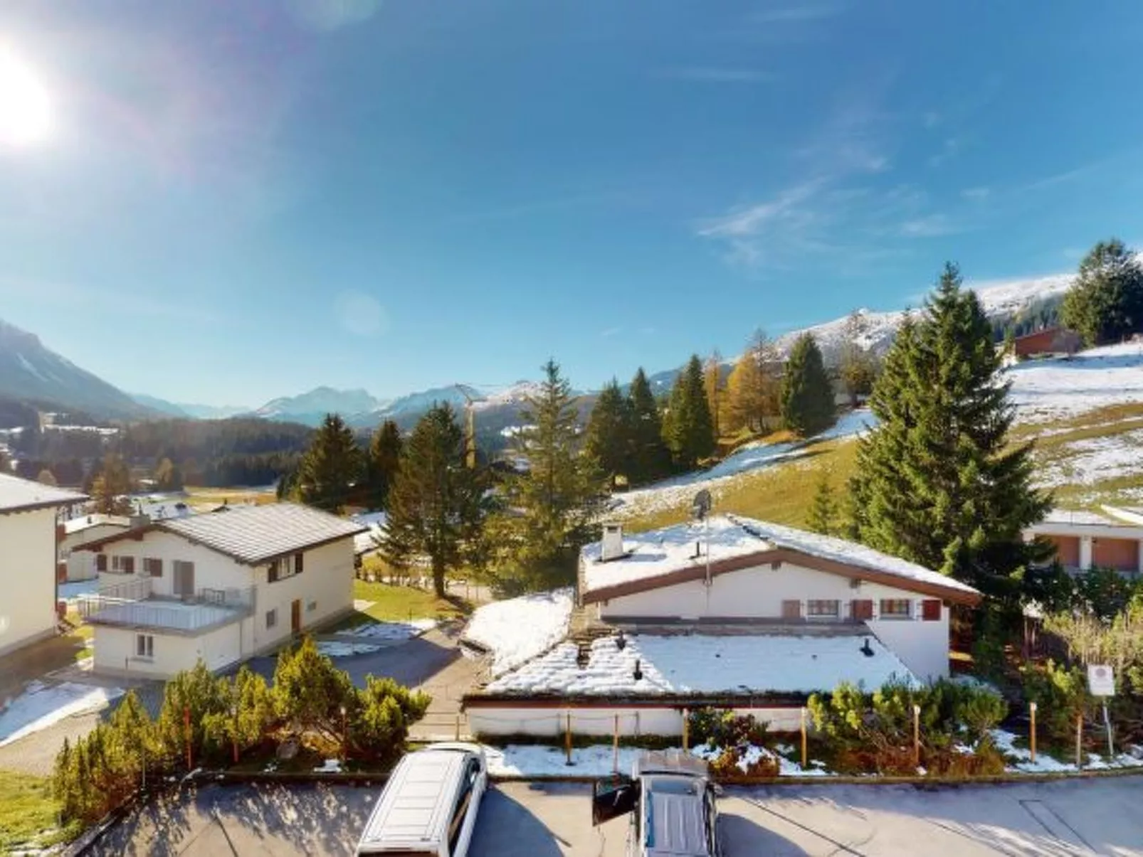 Luscheina in Valbella Ski-in/Ski-out - Dehors