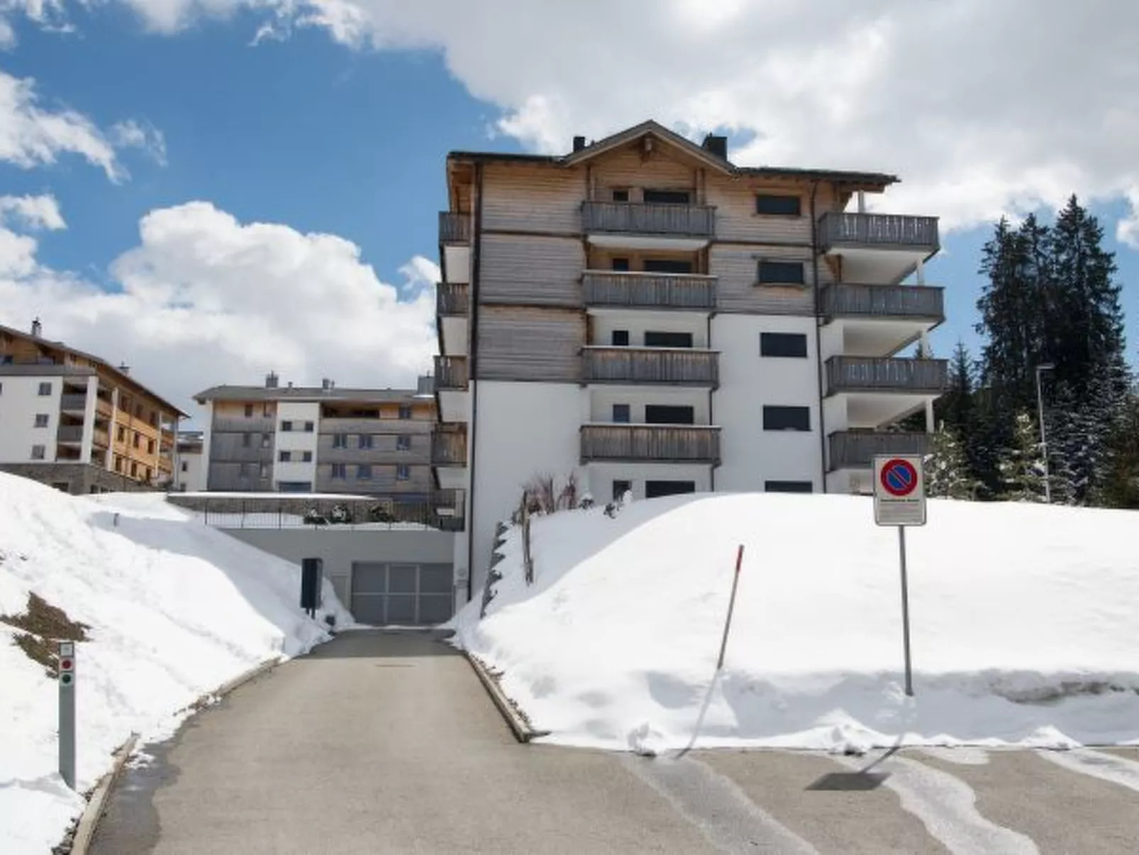 Moderne Ferienwohnung Scalottas Lenzerheide - Draußen