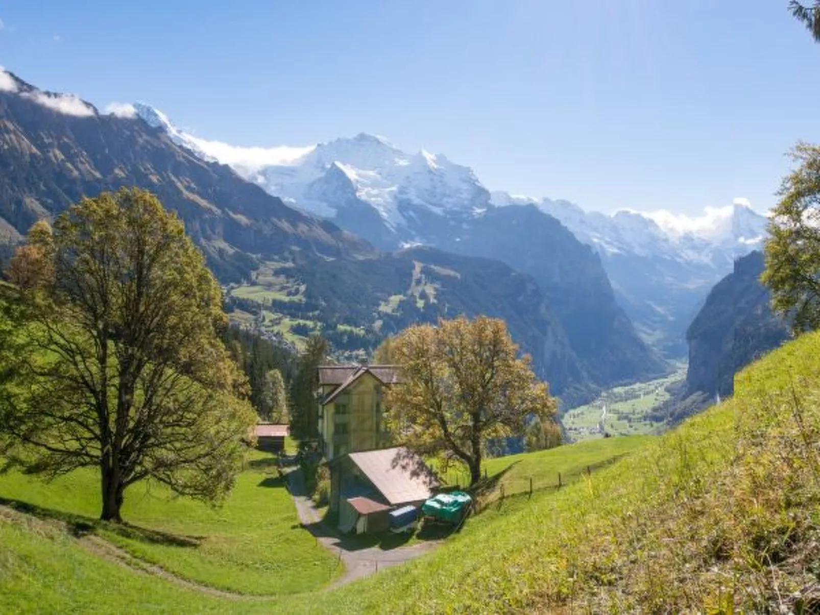 Chalet Hunnenfluh Garden Apartment - Dehors