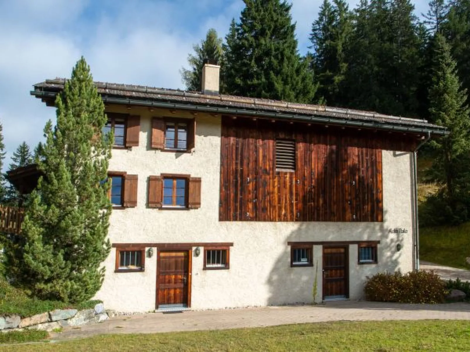 Ski in & Ski out Alphütte-Maiensäss Acla Pala Lenzerheide - Dehors