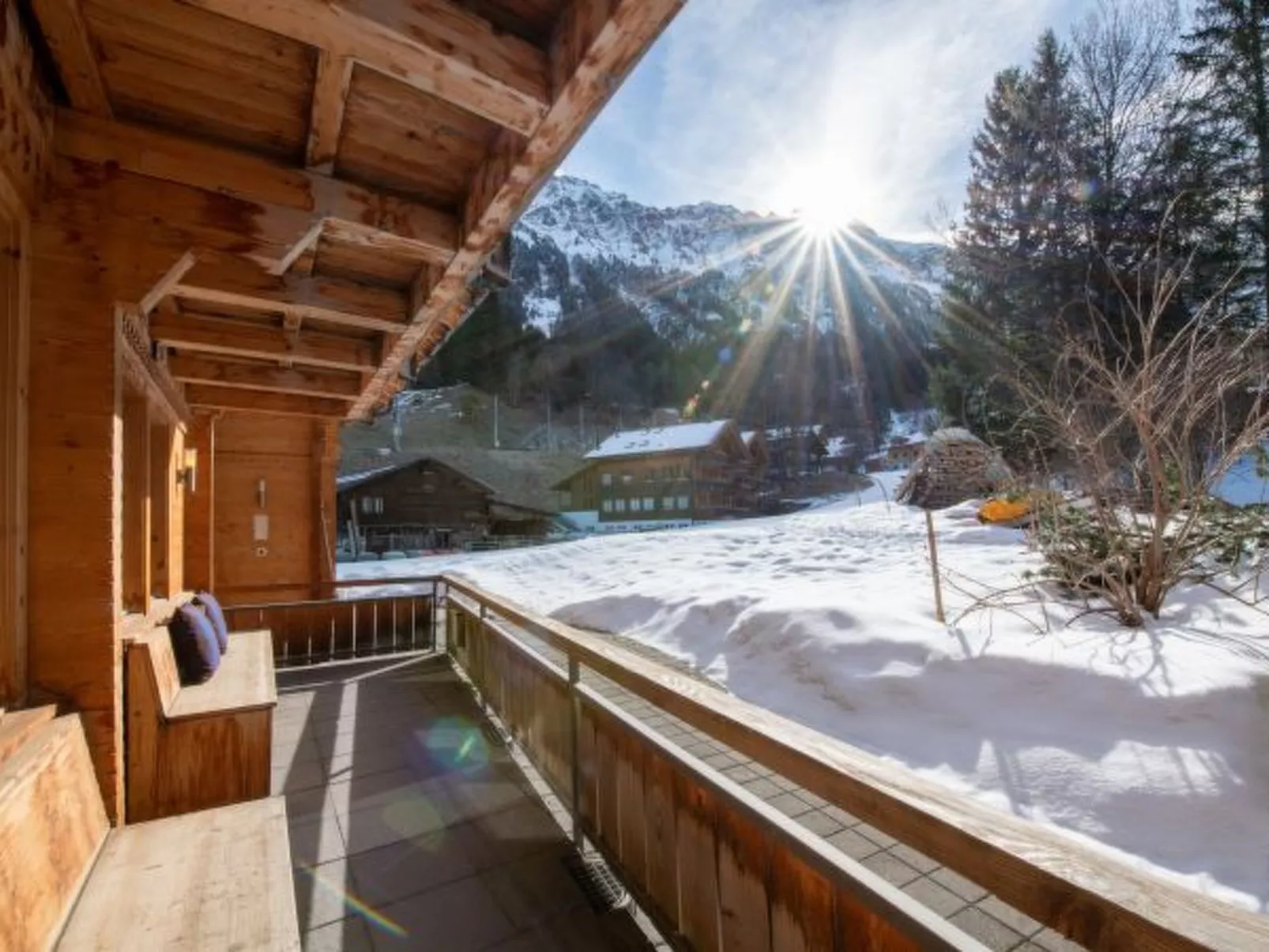 Chalet Sole Apt. 3 - Draußen