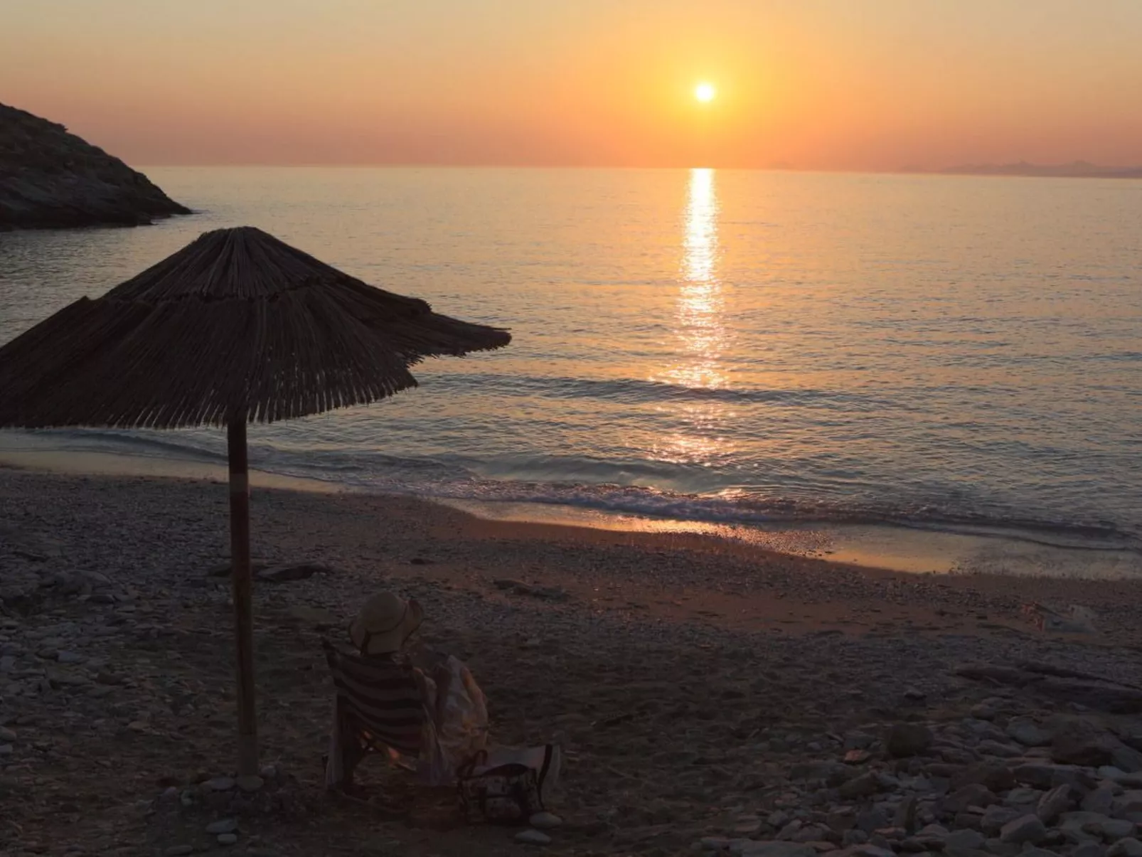 Apartment in Kea mit privatem Balkon und Blick auf den Sonnenuntergang - Image-tags.info