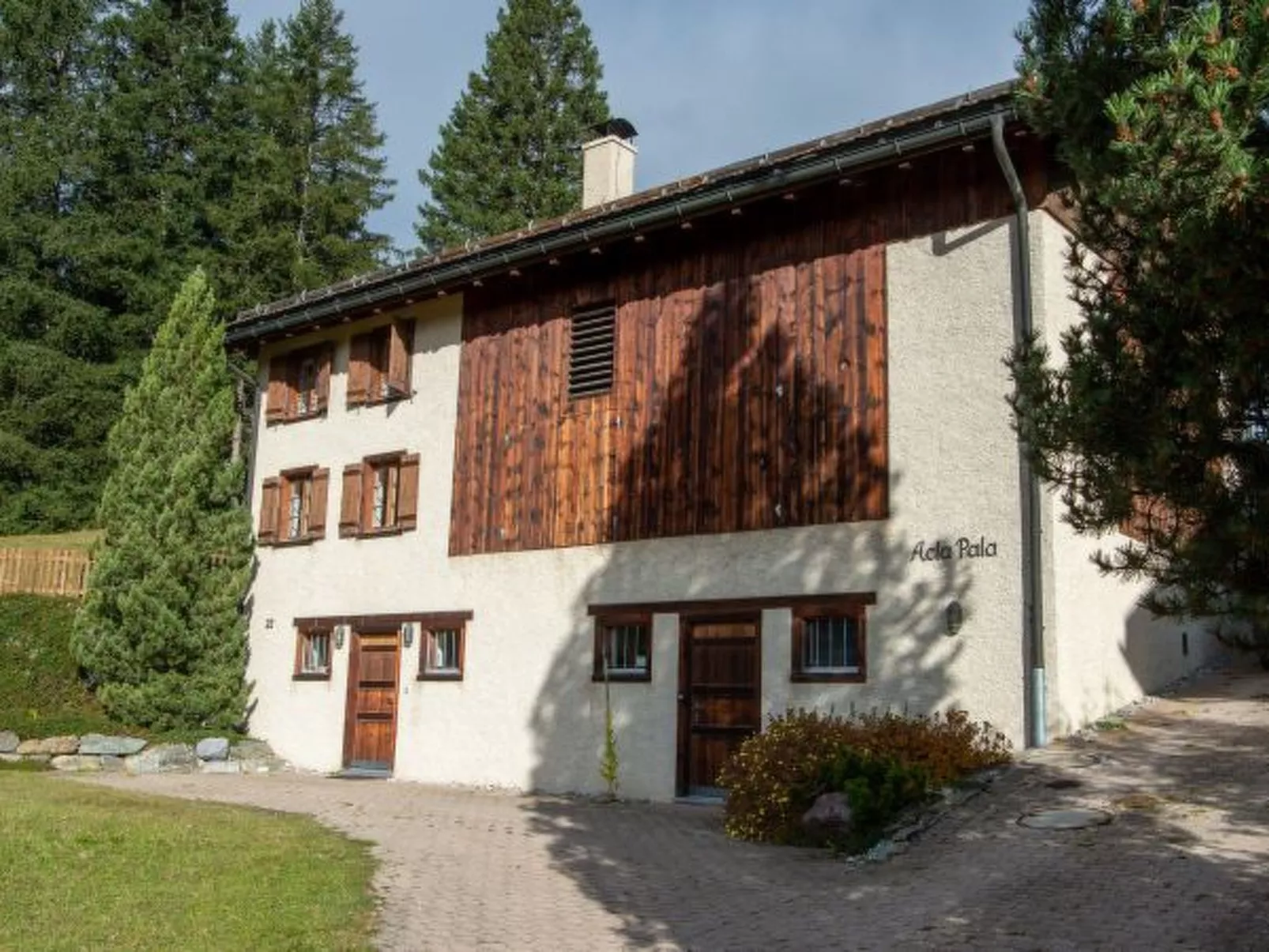 Ski in & Ski out Alphütte-Maiensäss Acla Pala Lenzerheide - Dehors