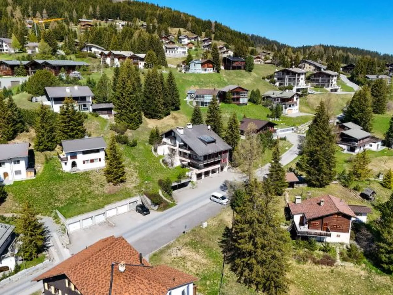 Setaria für 5 Personen Haus Barlangia-Lenzerheide - Dehors