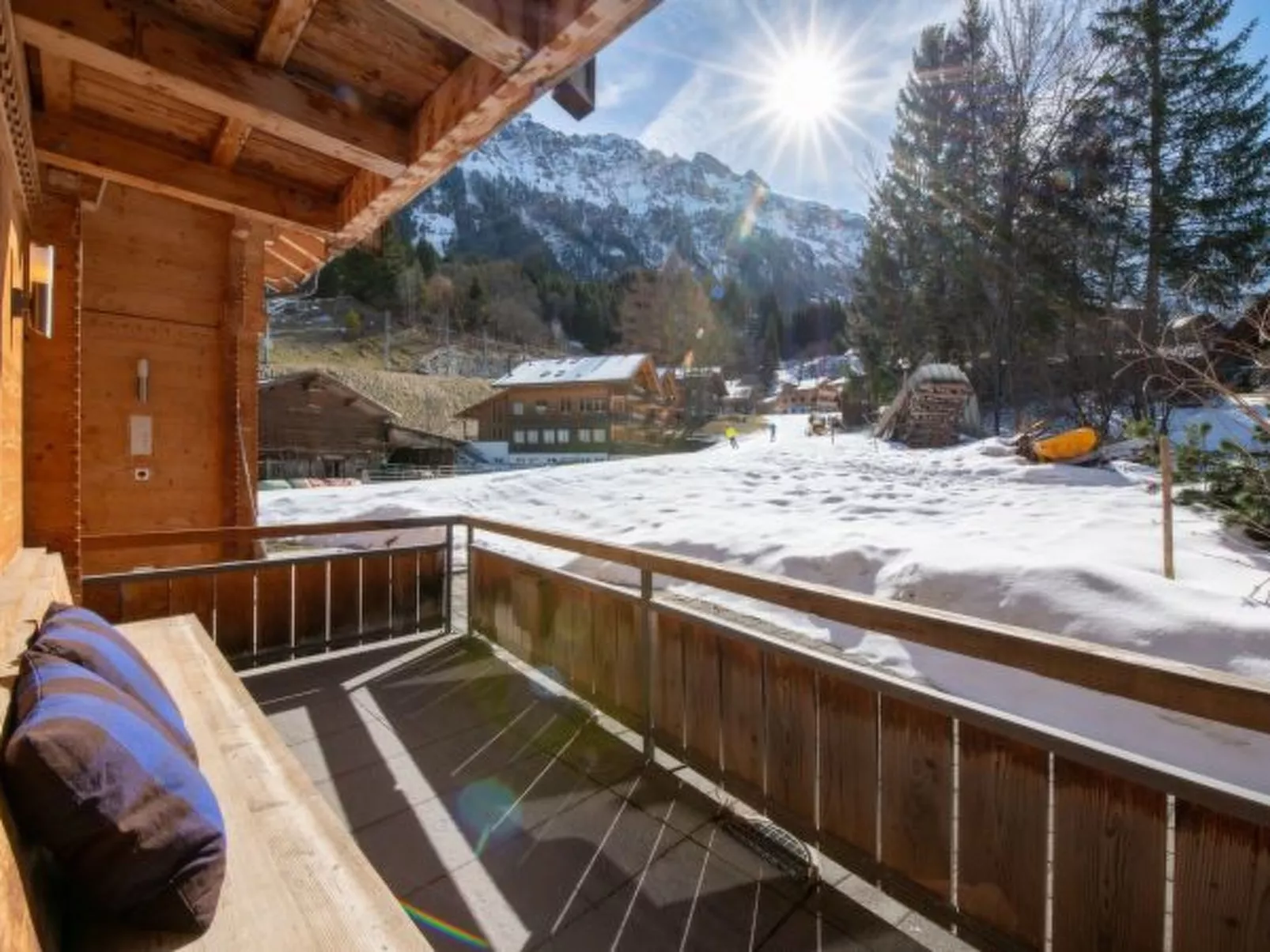 Chalet Sole Apt. 3 - Draußen