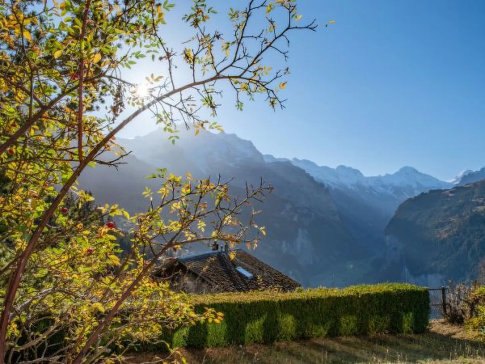 Chalet Hunnenfluh Garden Apartment - Dehors