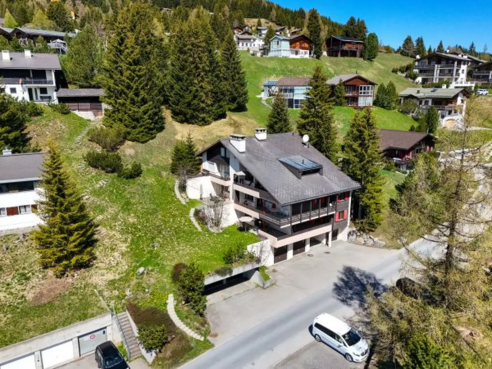 Setaria für 5 Personen Haus Barlangia-Lenzerheide - Dehors