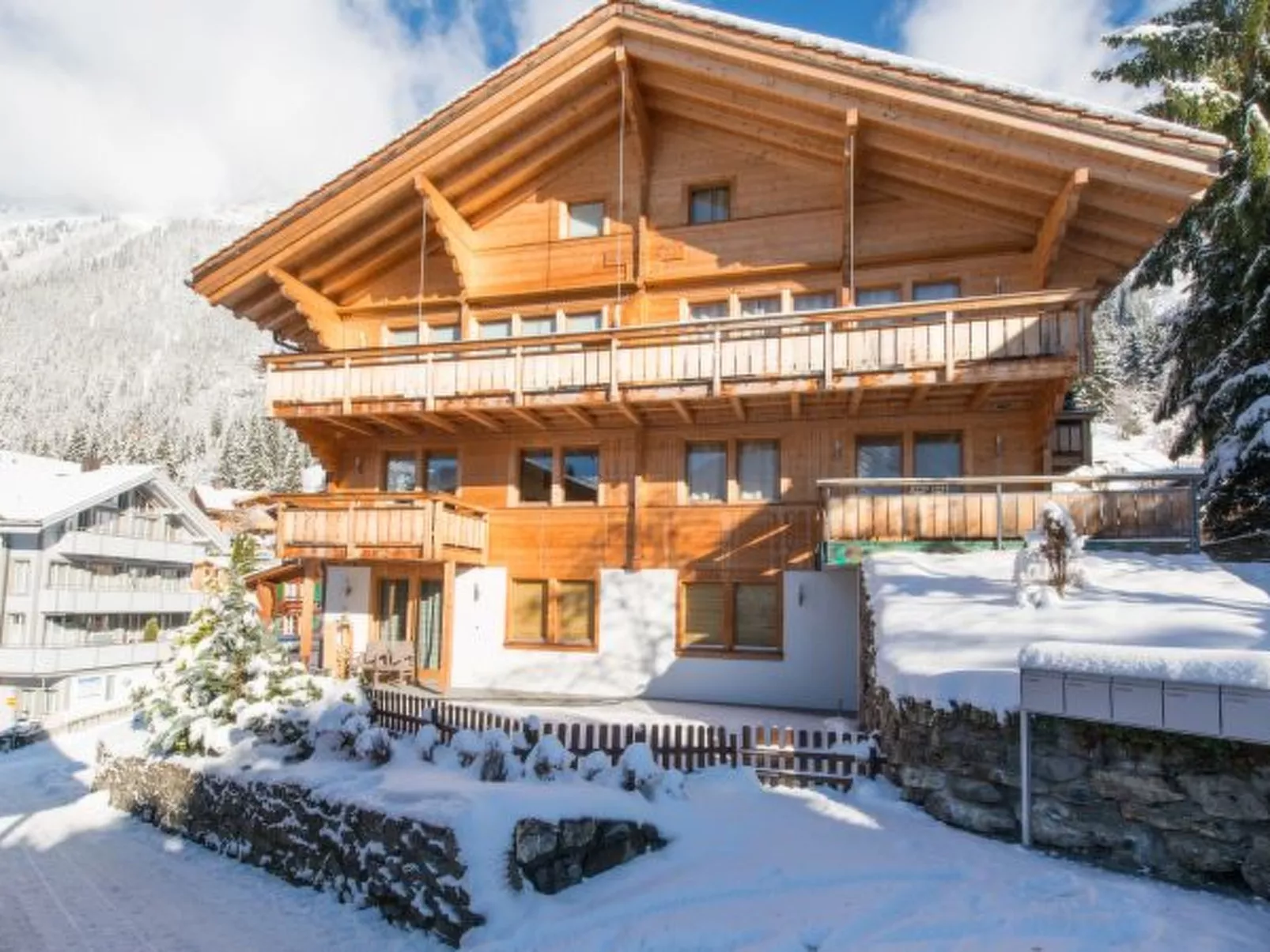 Chalet Sole Apt. 3 - Draußen