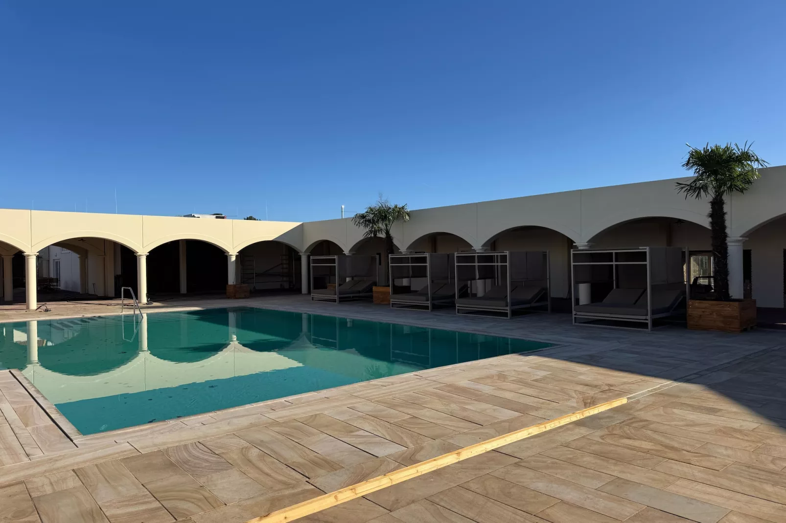 Hausboot - Swimming pool