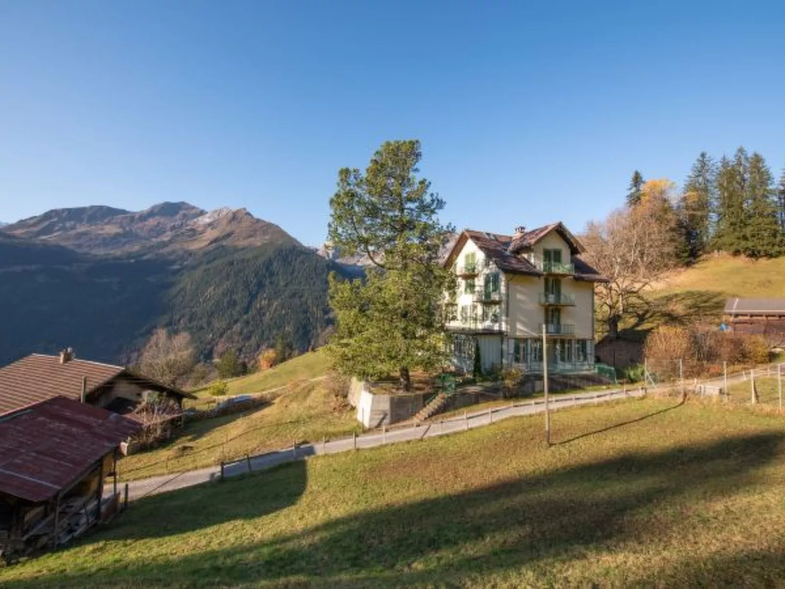 Chalet Hunnenfluh Garden Apartment - Dehors