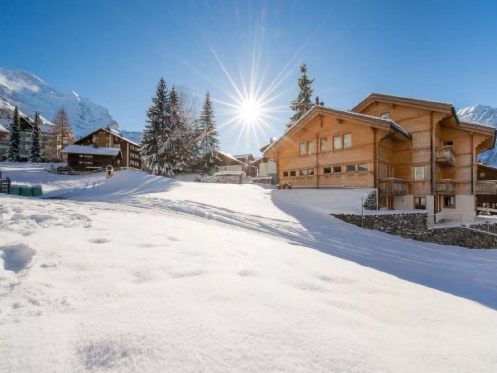 Chalet Sole Apt. 3 - Draußen